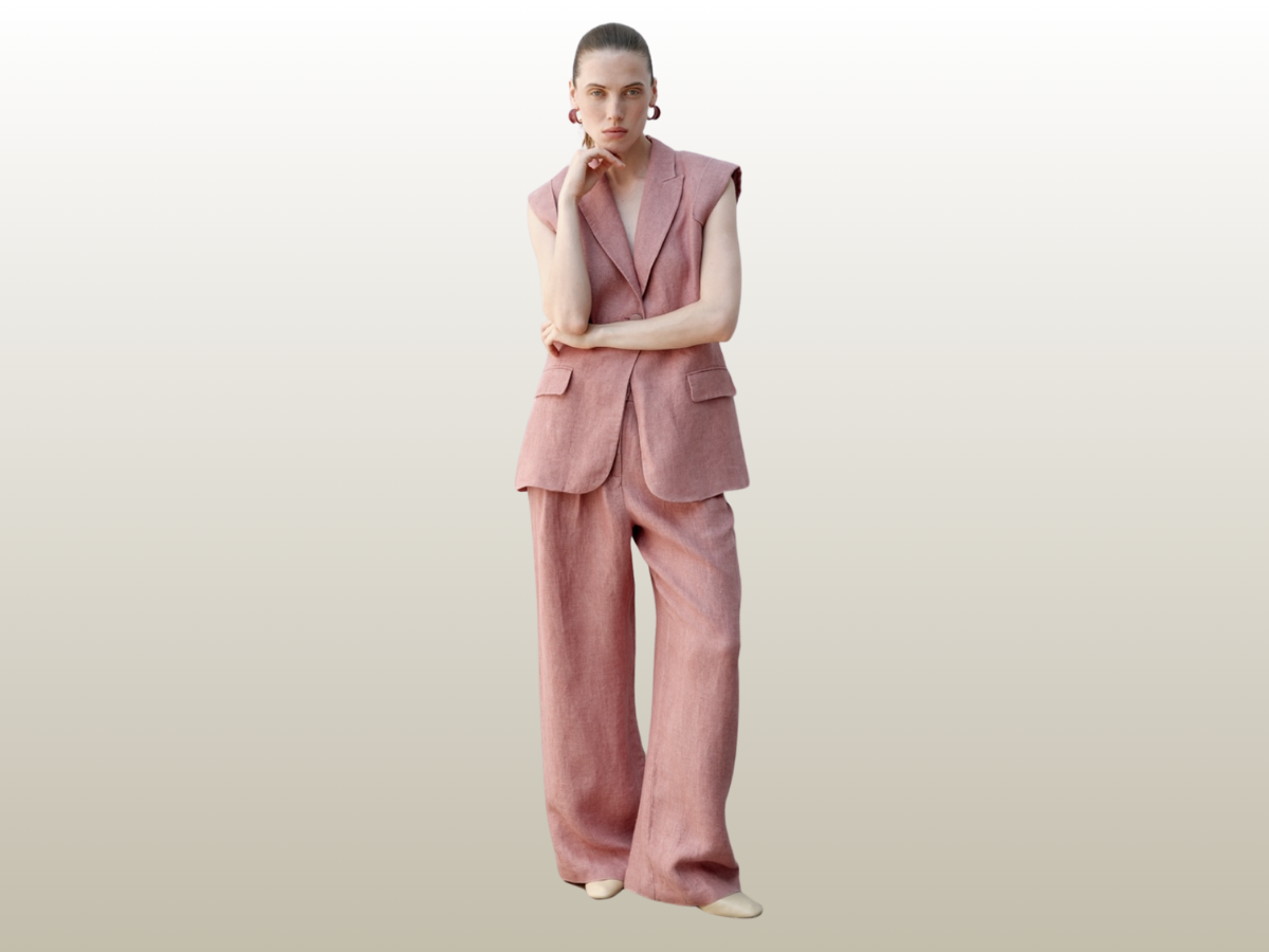 MALEJ - ANGELICO LINEN VEST