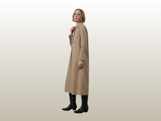LA ROUGE - KAMILLA SHIRT DRESS SAND