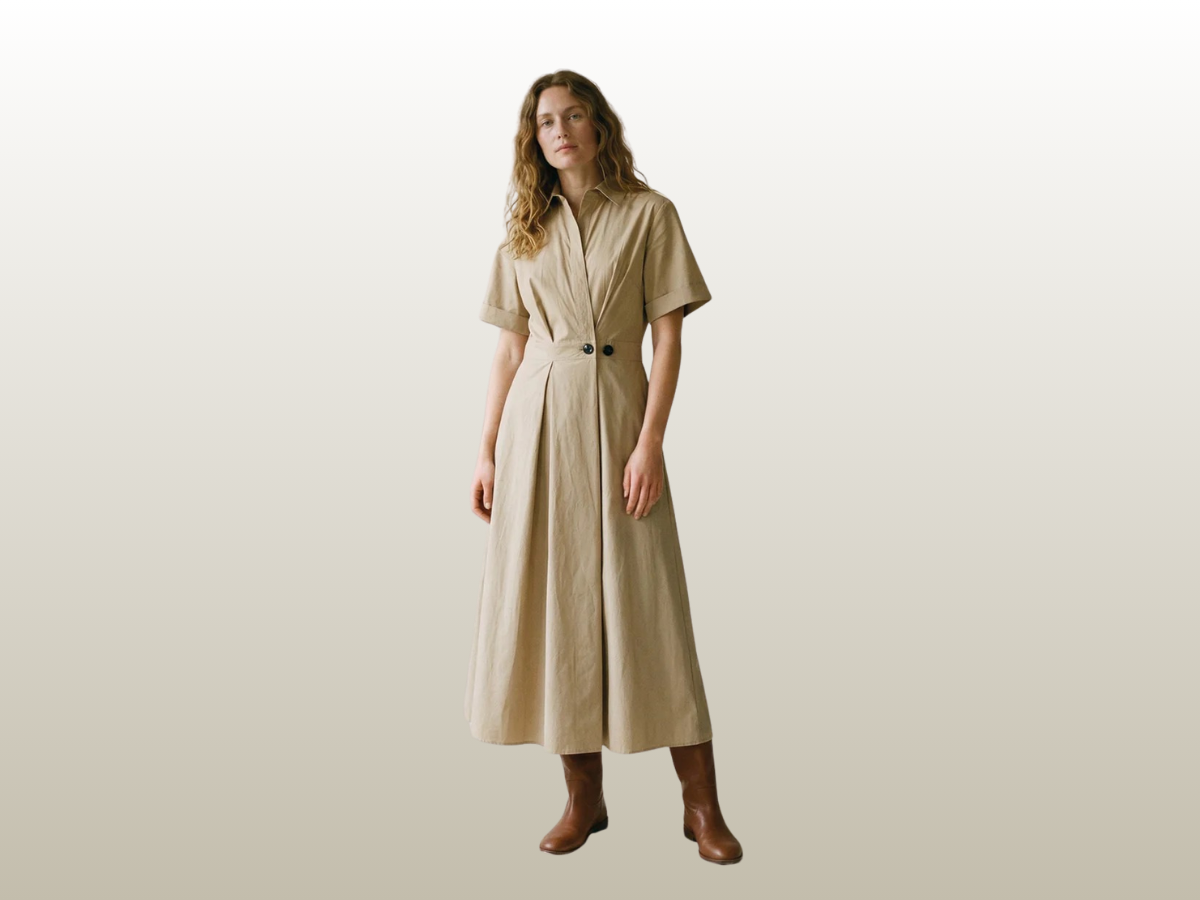 LA ROUGE - PIA DRESS SAND