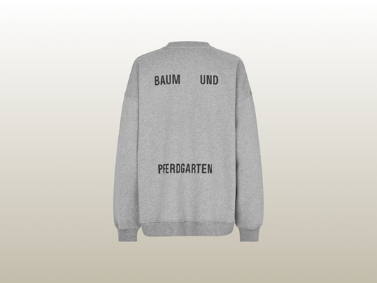BAUM - GREY SWEATSHIRT