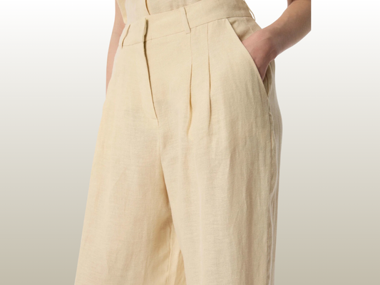 MALEJ - HAGIOS PANTS, BUTTER YELLOW