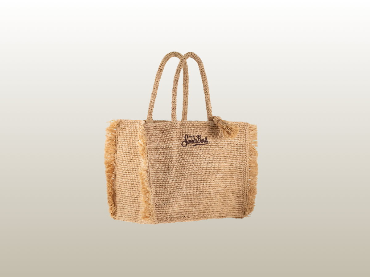 MC2 - RAFFIA FRINGE TOTE