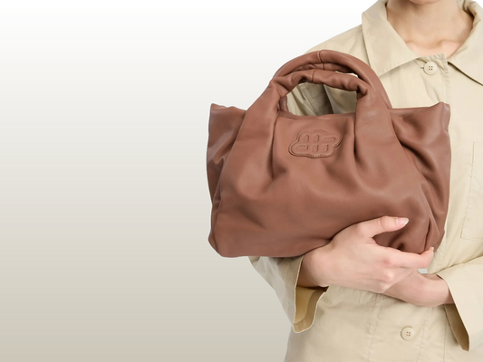 MUNTHE - LIXIA BAG LARGE, BROWN