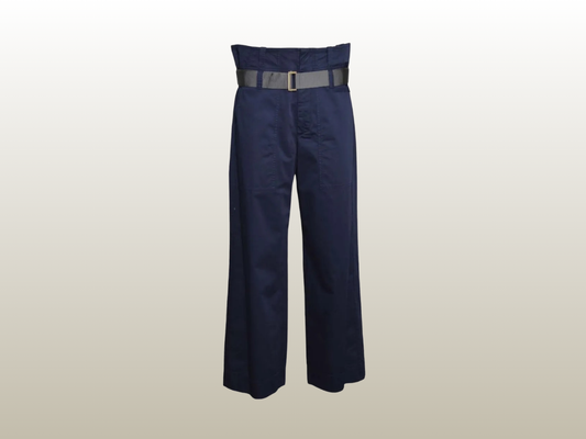 SEAFARER - MELIE TROUSERS, NAVY