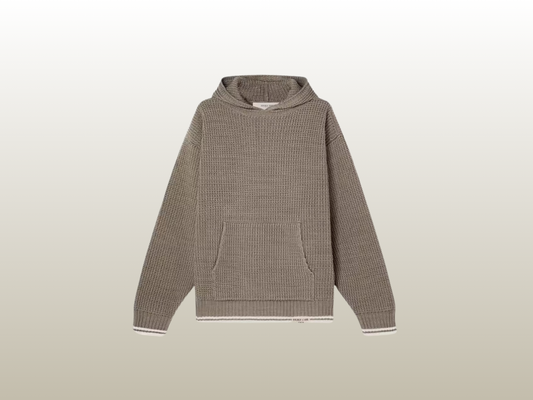 GOLDEN GOOSE - UNISEX HOODED SWEATSHIRT W EMBROIDERY