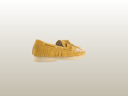 MOU - SUEDE MOCCASIN WITH FRINGES