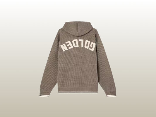 GOLDEN GOOSE - UNISEX HOODED SWEATSHIRT W EMBROIDERY
