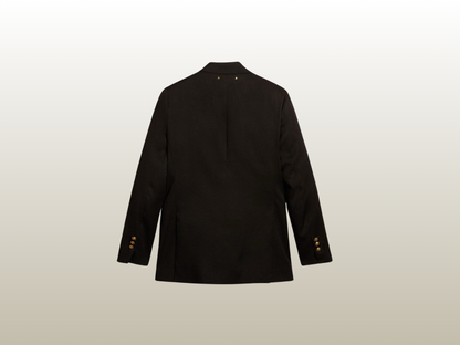 GOLDEN GOOSE - DOUBLE-BREASTED BLAZER BLACK