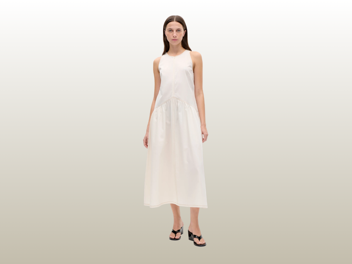 BAUM UND PFERDGARTEN - ALMINA DRESS CLOUD DANCER