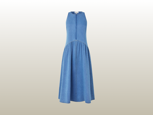 BAUM UND PFERDGARTEN - ALMINA DRESS TRUE NAVY