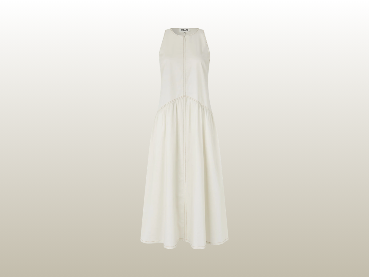 BAUM UND PFERDGARTEN - ALMINA DRESS CLOUD DANCER