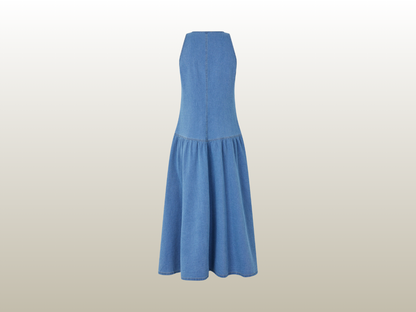 BAUM UND PFERDGARTEN - ALMINA DRESS TRUE NAVY
