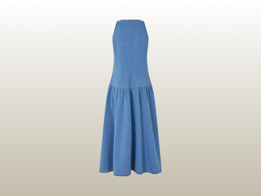 BAUM UND PFERDGARTEN - ALMINA DRESS TRUE NAVY