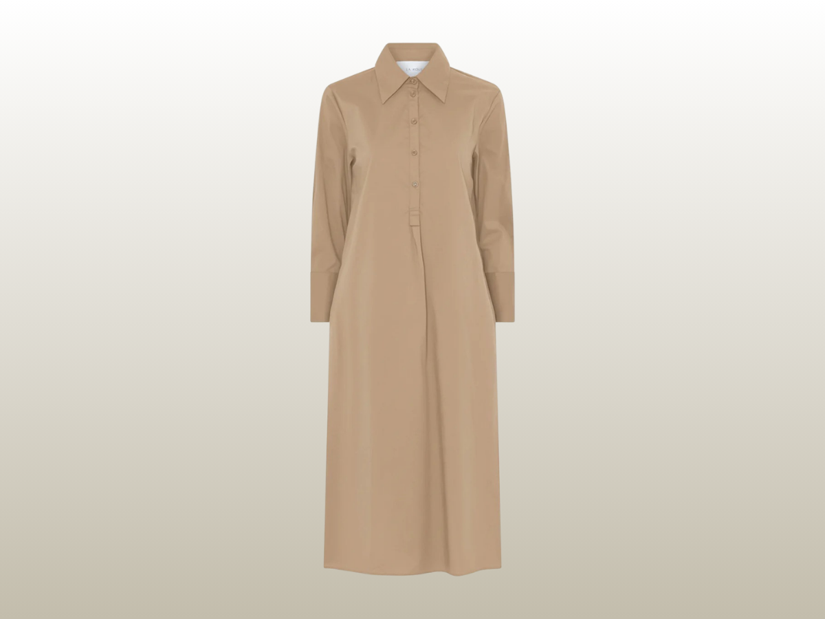 LA ROUGE - KAMILLA SHIRT DRESS SAND