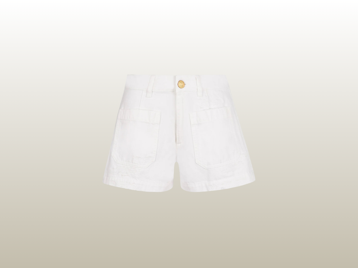SEAFARER - JANET DENIM SHORTS VITA