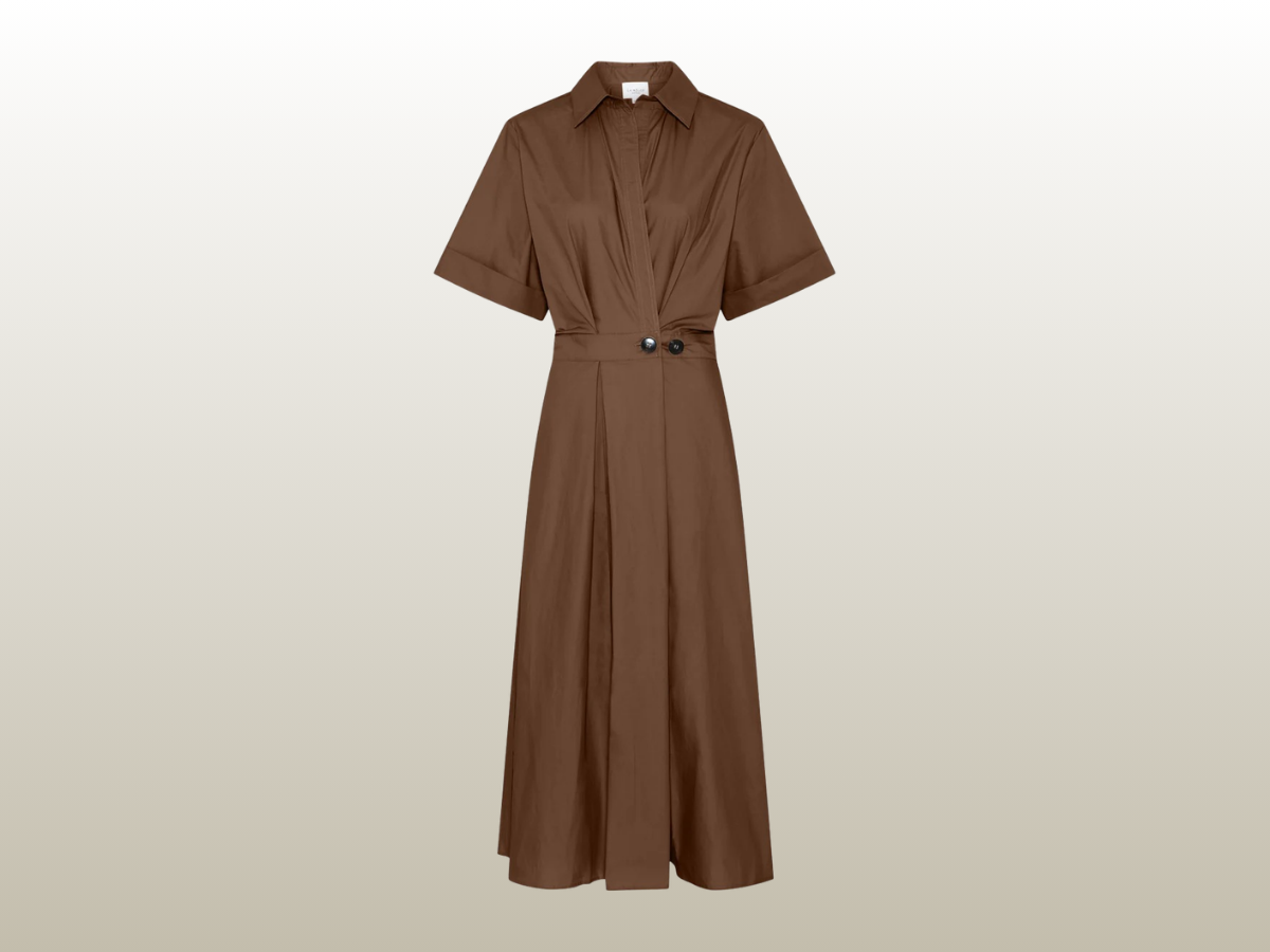 LA ROUGE - PIA DRESS BROWN