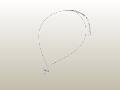 BUD TO ROSE - CROSS NECKLACE