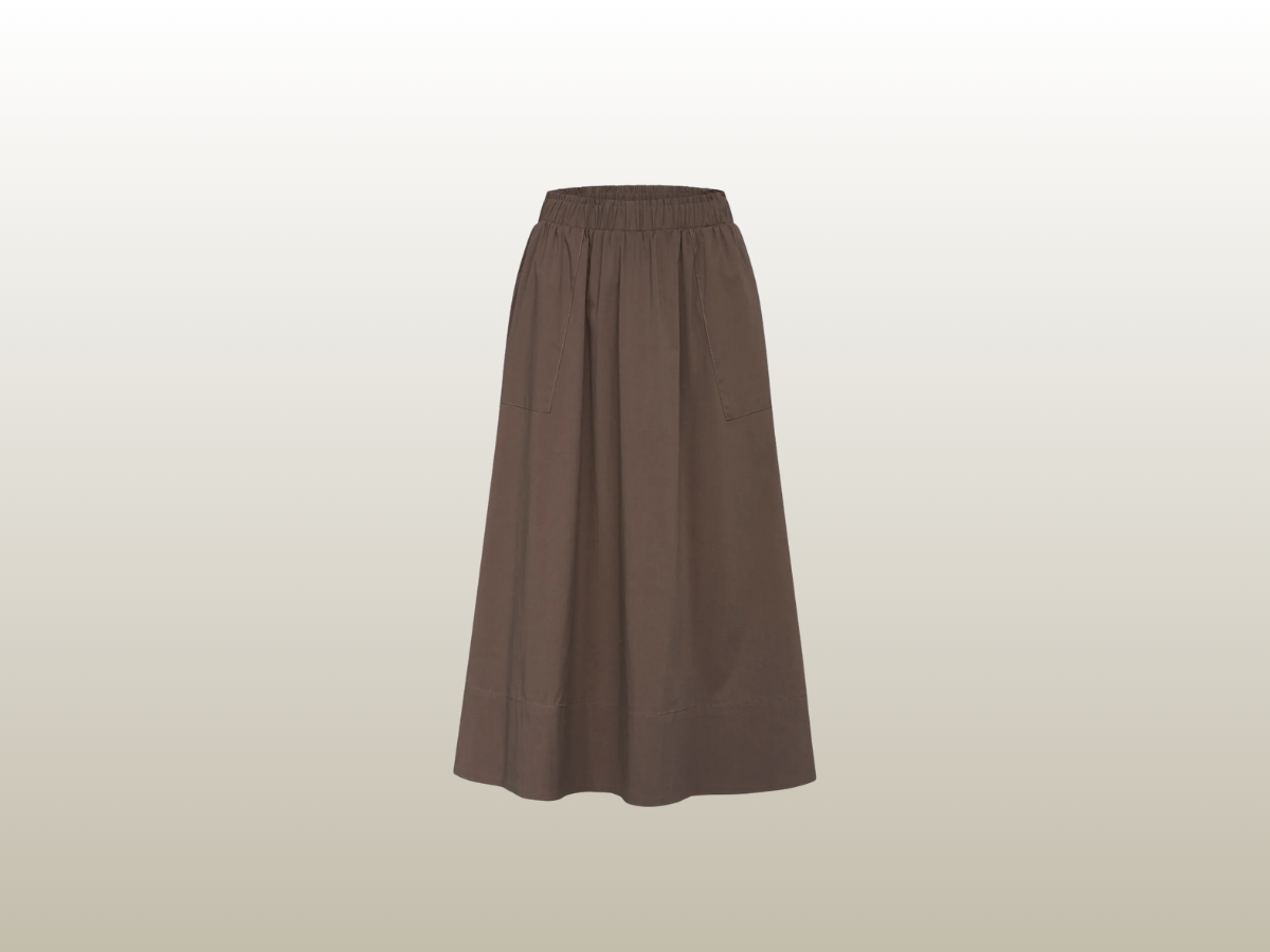 LA ROUGE - VILMA SKIRT BROWN