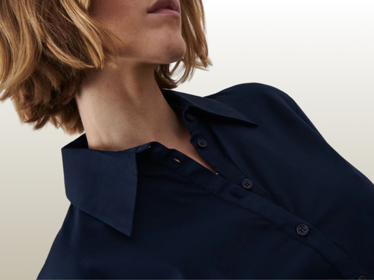LA ROUGE - KAMILLA SHIRT DRESS NAVY