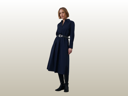 LA ROUGE - KAMILLA SHIRT DRESS NAVY