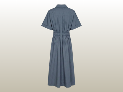 LA ROUGE - PIA DRESS DUSKY BLUE