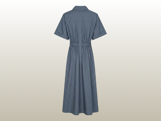 LA ROUGE - PIA DRESS DUSKY BLUE