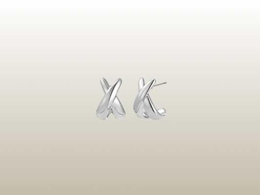 BUD TO ROSE - CROSS EARRING