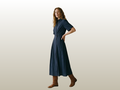LA ROUGE - PIA DRESS NAVY