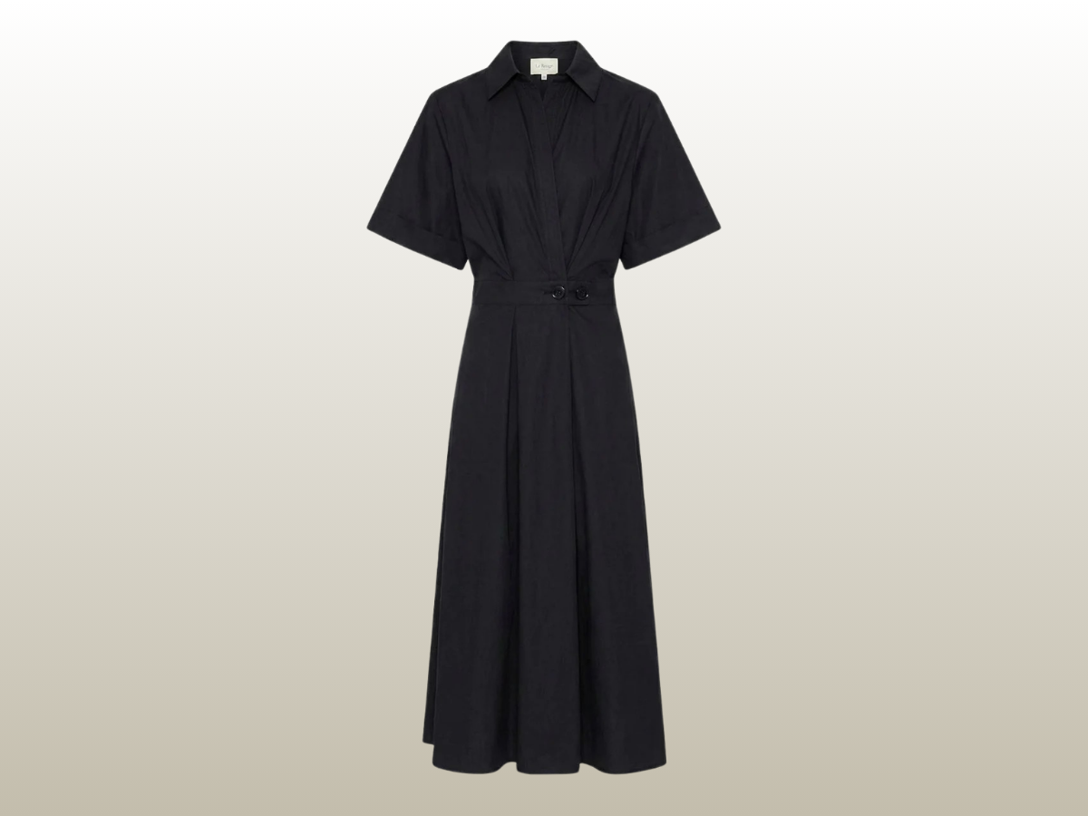 LA ROUGE - PIA DRESS SVART