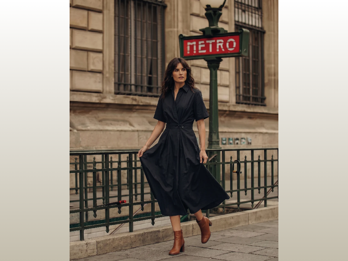 LA ROUGE - PIA DRESS SVART