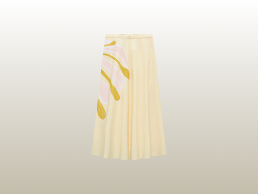 DOROTHEE SCHUMACHER - FLORAL POWER SKIRT YELLOW
