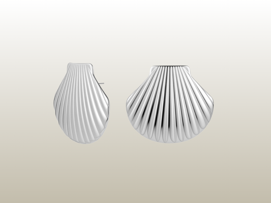 BUD TO ROSE - SHELL EARRING