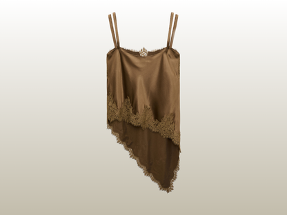 DOROTHEE SCHUMACHER - LINNE I SILKE MED SPETS