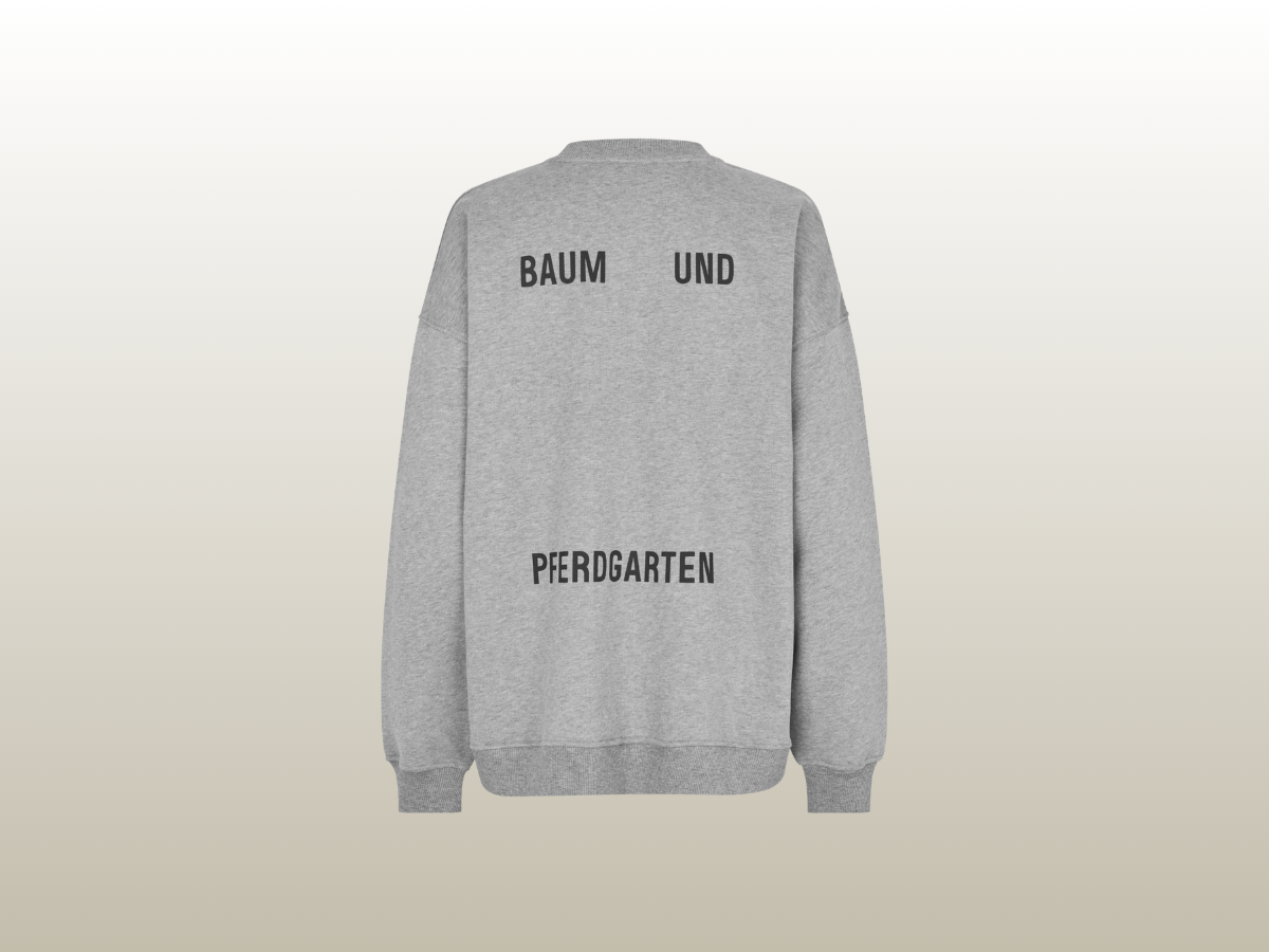 BAUM - GREY SWEATSHIRT