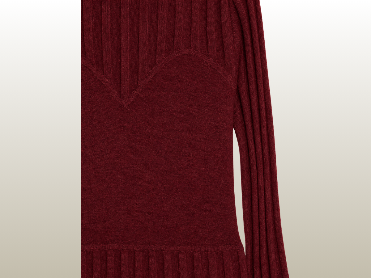 ESME DRESS - DEEP PLUM