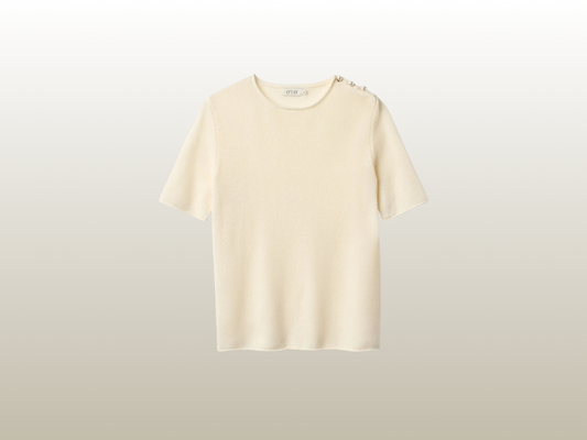 O'TAY - MARTHA T-SHIRT, PEARL