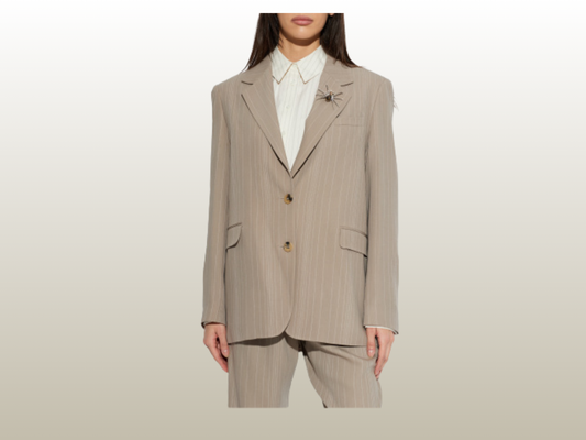 GOLDEN GOOSE - BEIGE BLAZER