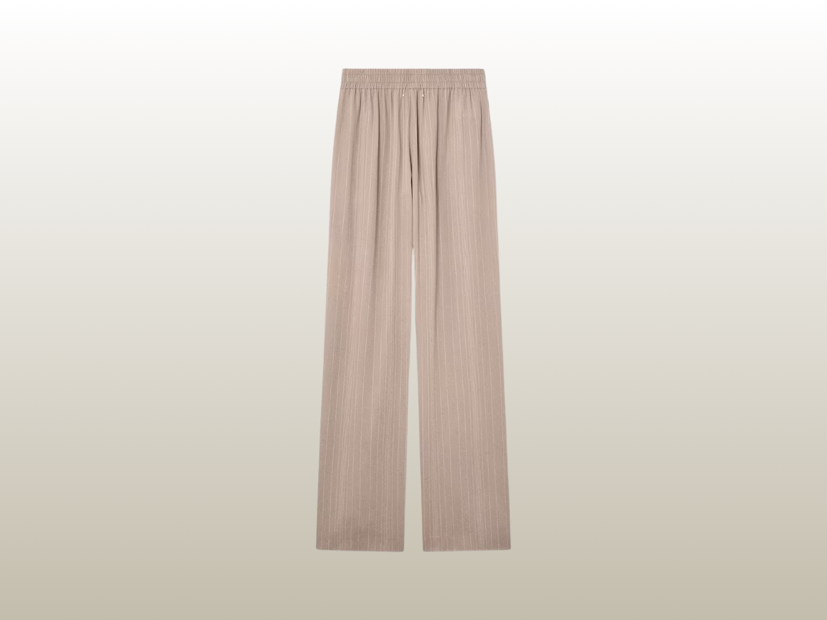GOLDEN GOOSE - PINSTRIPE WOOL BLEND PANTS