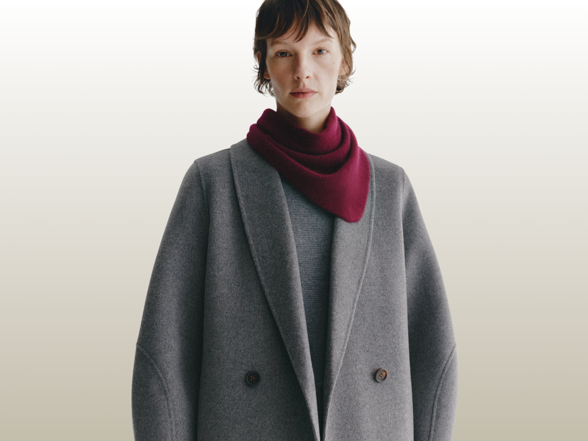 FLORIANNE SCARF - DEEP PLUM