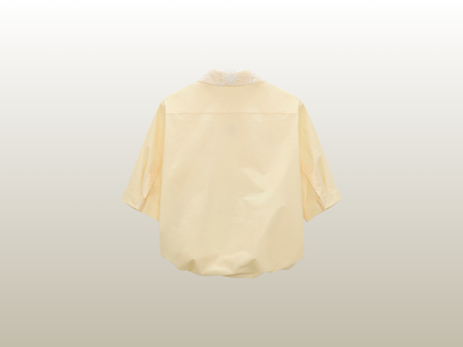 DOROTHEE SCHUMACHER - PRINTED COTTON POPLIN BLOUSE, GUL