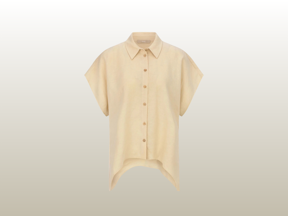 MALEJ - GOLGI BLOUSE, BUTTER YELLOW