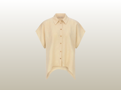 MALEJ - GOLGI BLOUSE, BUTTER YELLOW