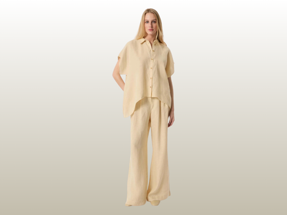 MALEJ - GOLGI BLOUSE, BUTTER YELLOW