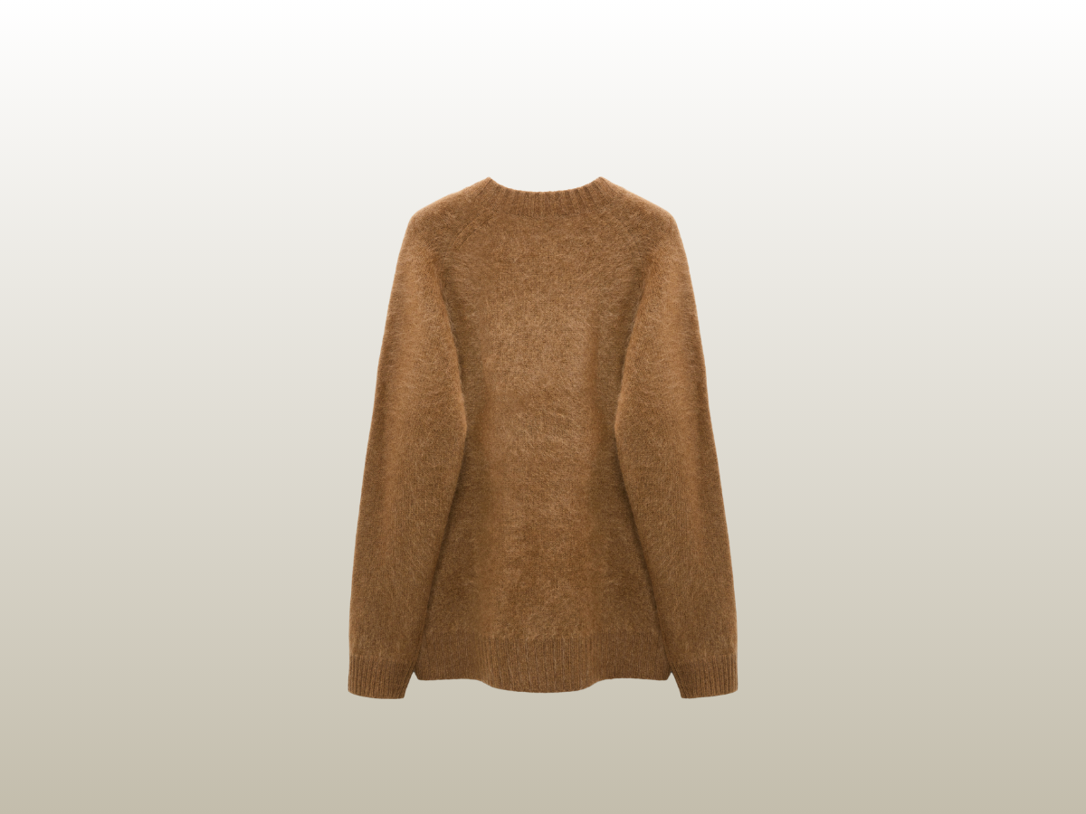 V-RINGAD PULLOVER I MERINO-CASHMERE