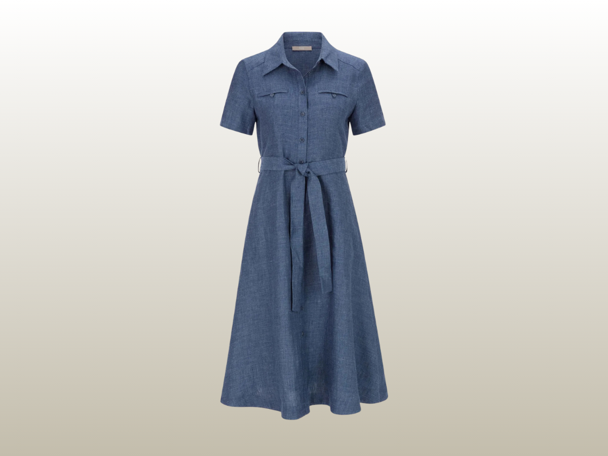 MALEJ - ACTIUM LINEN DRESS