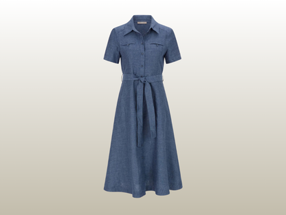 MALEJ - ACTIUM LINEN DRESS