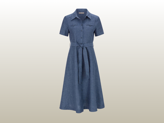 MALEJ - ACTIUM LINEN DRESS