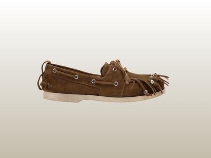 GOLDEN GOOSE - CRUISE BEADED SUEDE LOAFER
