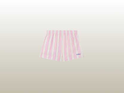 MC2 SAINT BARTHS - MEAVE COTTON SHORTS PINK