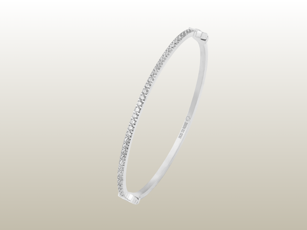 BUD TO ROSE - CROWN BRACELET STEEL